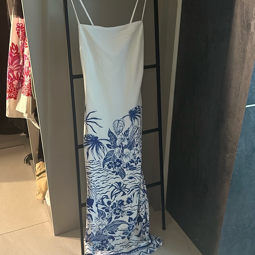 Seven Wonders Tropical Print Dress